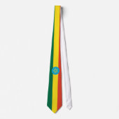Cravate Drapeau de l'Ethiopie (Devant)