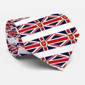 Cravate Drapeau de lieutenant le Gouverneur d'île de Man (Roulé)