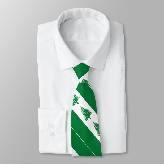 Cravate Drapeau de l'île Norfolk (Attaché)