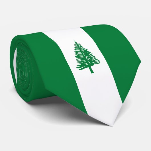 Cravate Drapeau de l'île Norfolk (Roulé)