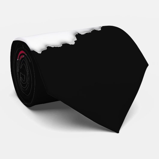 Cravate Drapeau de l'Indonésie (Roulé)