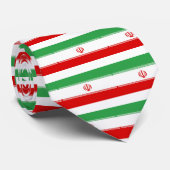 Cravate Drapeau de l'Iran (Roulé)