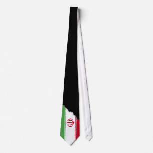 Cravate Drapeau de l'Iran