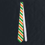 Cravate drapeau de l'Irlande pour l'Irlandais<br><div class="desc">rayures de drapeau de l'Irlande pour l'Irlandais</div>