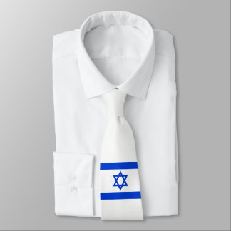 Cravate Drapeau de l'Israël
