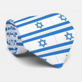 Cravate Drapeau de l'Israël (Roulé)
