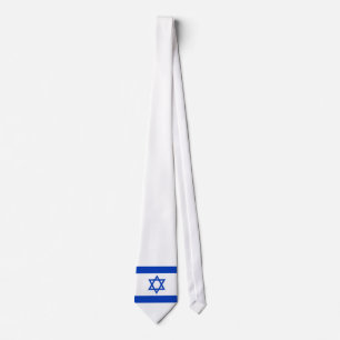 Cravate Drapeau de l'Israël