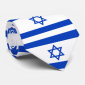Cravate Drapeau de l'Israël (Roulé)