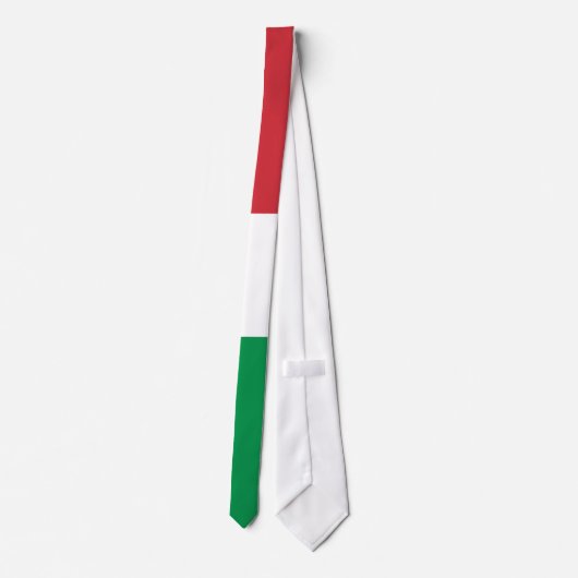 Cravate Drapeau de l'Italie (Dos)