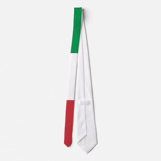Cravate Drapeau de l'Italie (Dos)