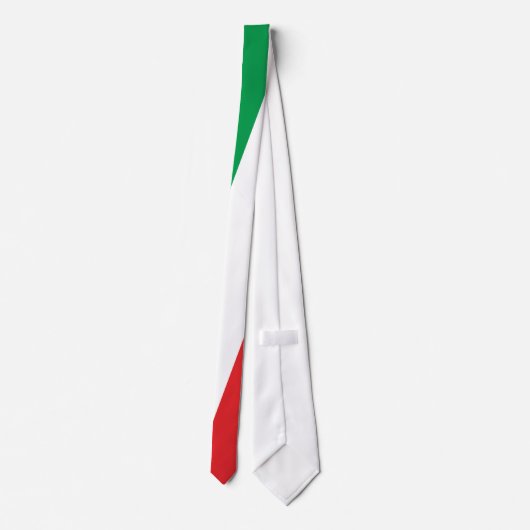 Cravate Drapeau de l'Italie (Dos)