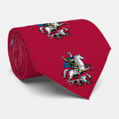Cravate Drapeau de l'oblast de Moscou (Roulé)