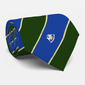 Cravate Drapeau de Louisiane (Roulé)