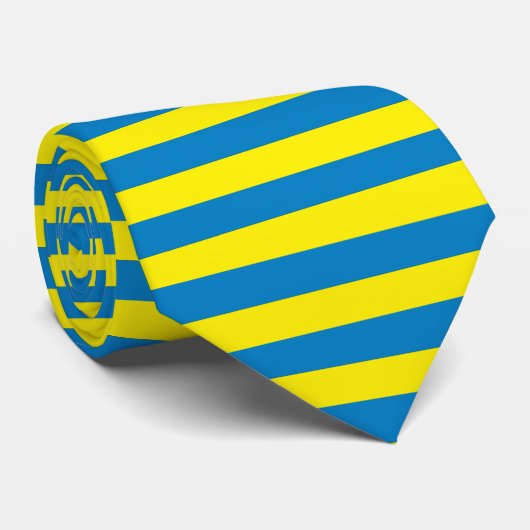 Cravate Drapeau de l'Ukraine (Roulé)