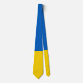 Cravate Drapeau de l'Ukraine (Devant)