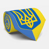 Cravate Drapeau de l'Ukraine (Roulé)