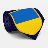 Cravate Drapeau de l'Ukraine (Roulé)