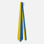 Cravate Drapeau de l'Ukraine (Devant)