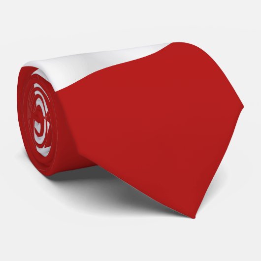 Cravate Drapeau de l'Unifolié du Canada (Roulé)