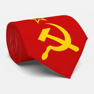 Cravate Drapeau de l'URSS - Drapeau de l'Union soviétique