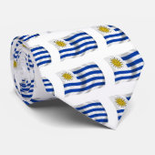 Cravate Drapeau de l'Uruguay (Roulé)