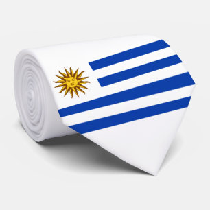 Cravate Drapeau de l'Uruguay