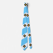 Cravate Drapeau de Madison, Wisconsin (Devant)