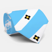 Cravate Drapeau de Madison, Wisconsin (Roulé)