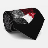 Cravate Drapeau de Malte (Roulé)