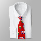 Cravate Drapeau de Manitoba (Attaché)