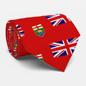 Cravate Drapeau de Manitoba (Roulé)