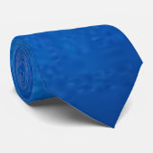 CRAVATE DRAPEAU DE MÉTAL BLEU (Roulé)