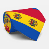 Cravate Drapeau de Moldova (Roulé)