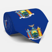 Cravate Drapeau de New York City (Roulé)