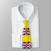 Cravate Drapeau de Niue (Attaché)