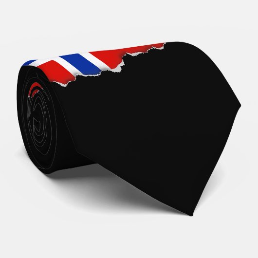 Cravate Drapeau de Norway (Roulé)