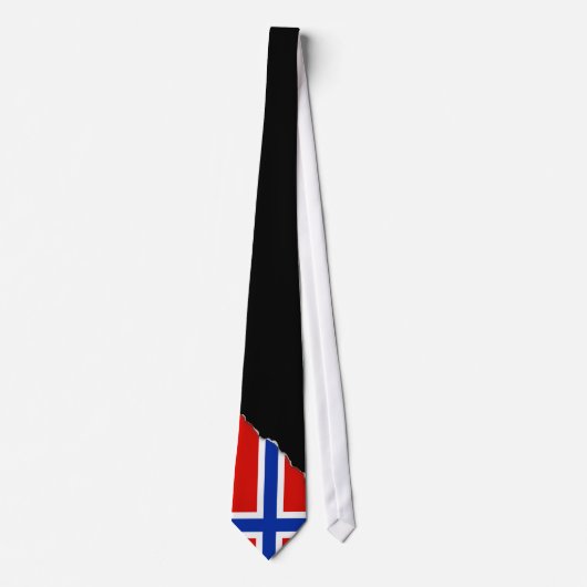 Cravate Drapeau de Norway (Devant)