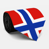 Cravate Drapeau de Norway (Roulé)