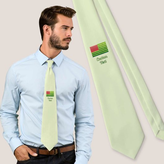 Cravate Drapeau de pastèque