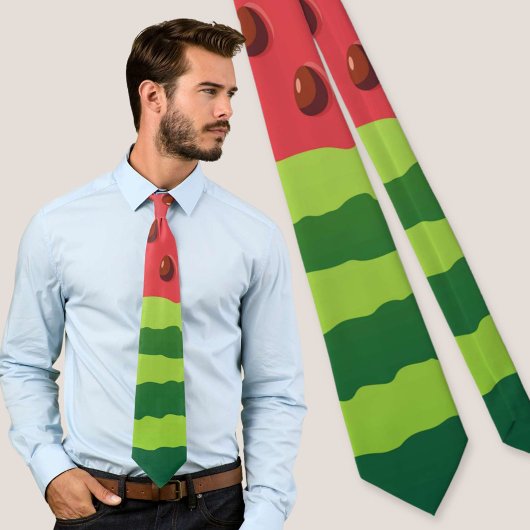 Cravate Drapeau de pastèque