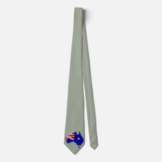 Cravate Drapeau de pays australien (Devant)