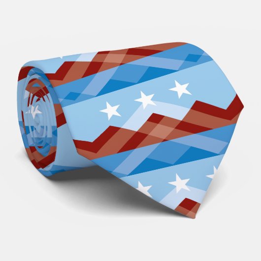 Cravate Drapeau de Peoria, Arizona (Roulé)