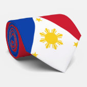 Cravate Drapeau de Philippines (Roulé)