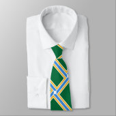 Cravate Drapeau de Portland - Oregon (Attaché)