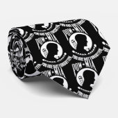 Cravate Drapeau de POW-MIA (Roulé)