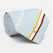 Cravate Drapeau de rayures de Columbus (Roulé)