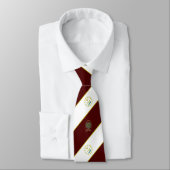 Cravate Drapeau de rayures d'Île de Rhode (Attaché)