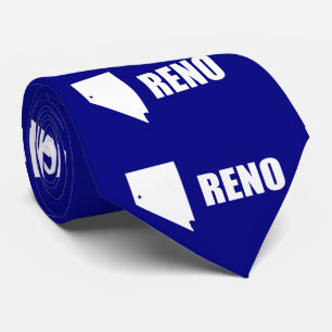 Cravate Drapeau de Reno, Nevada Tie