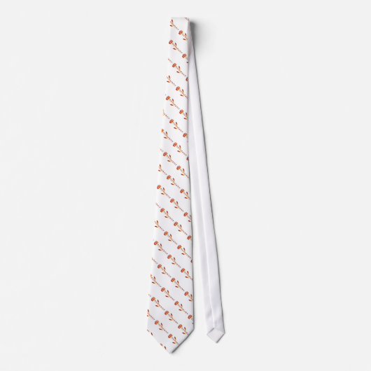 Cravate Drapeau de rose allemand (Devant)