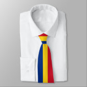 Cravate Drapeau de Roumanie (Attaché)